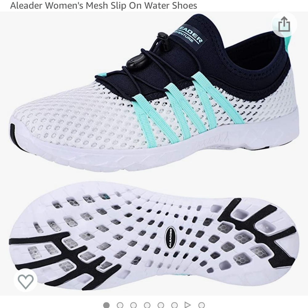 Aleader Women’s Mesh Pull On Water Shoes